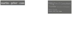 Desktop Screenshot of martin-geber.com
